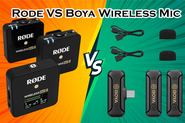 Rode VS Boya Wireless Mic