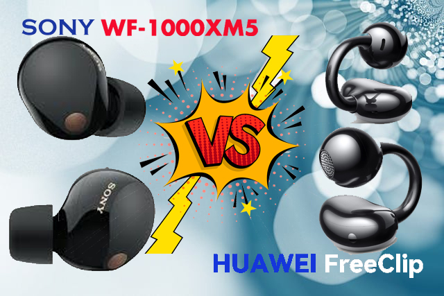 Sony vs Huawei new earbuds